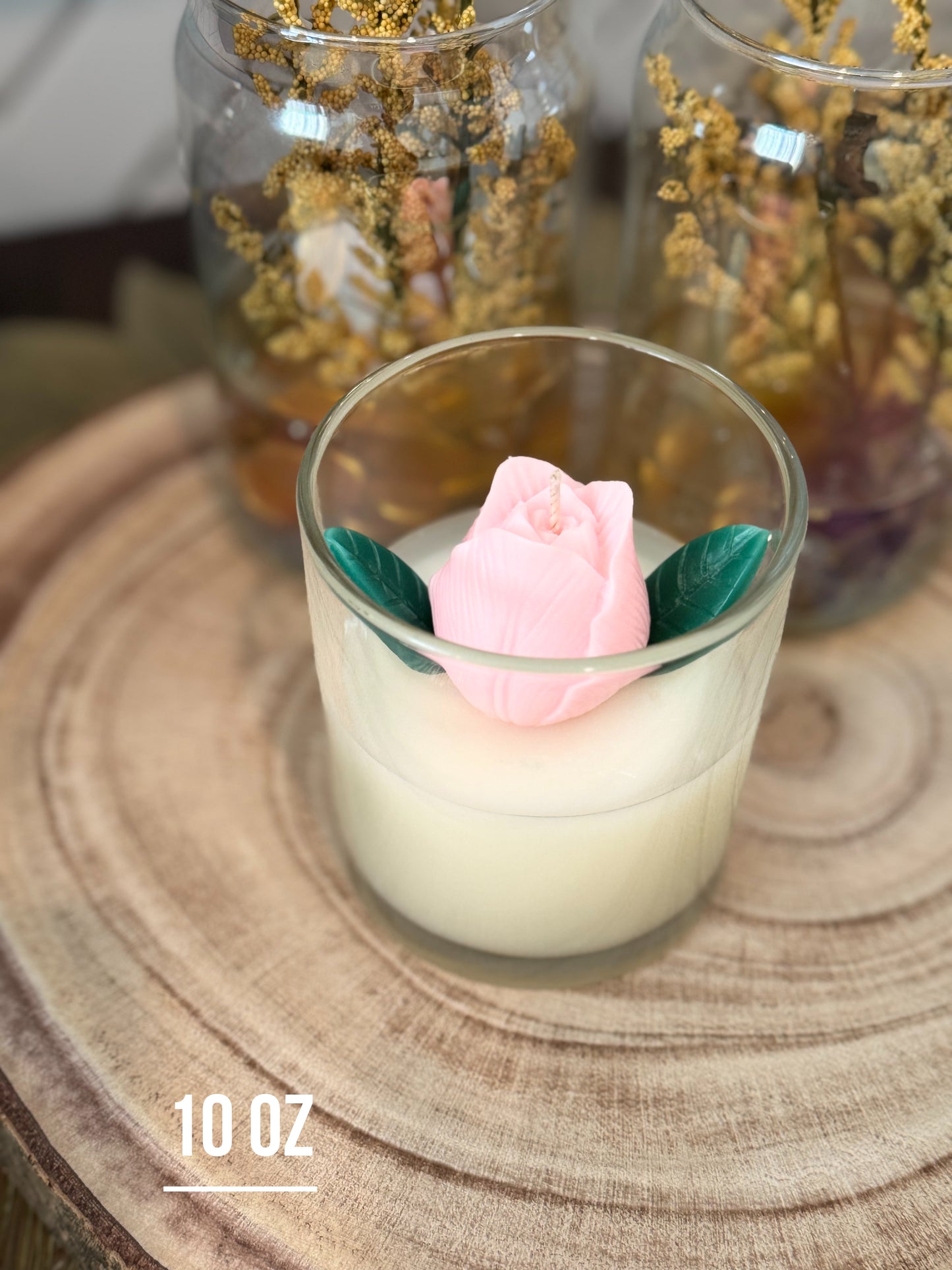 Blooming Tulip Candle