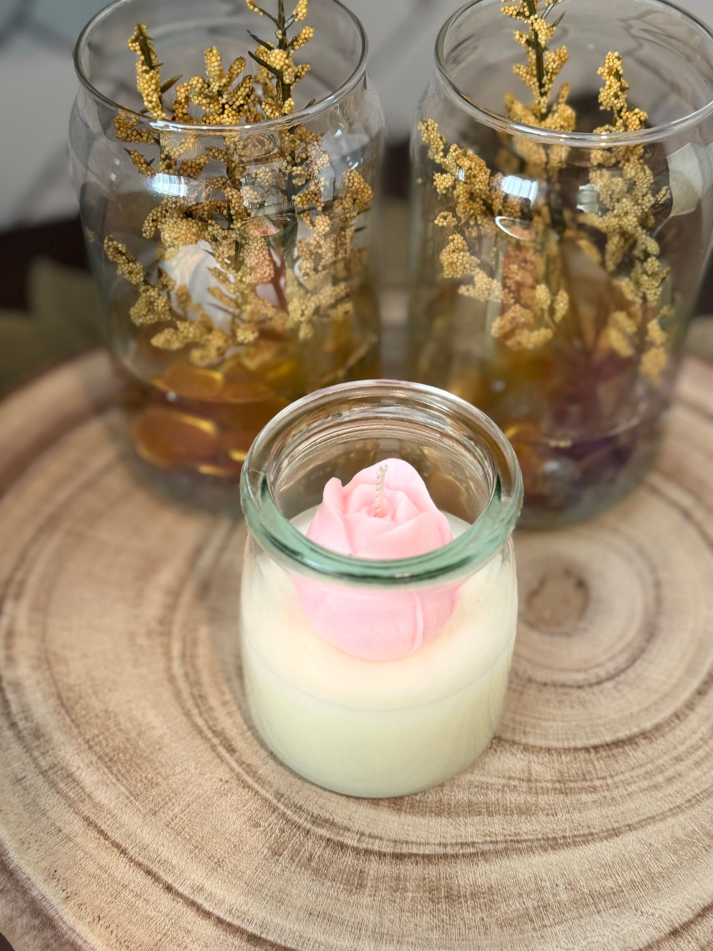 Tulip Jar Candle