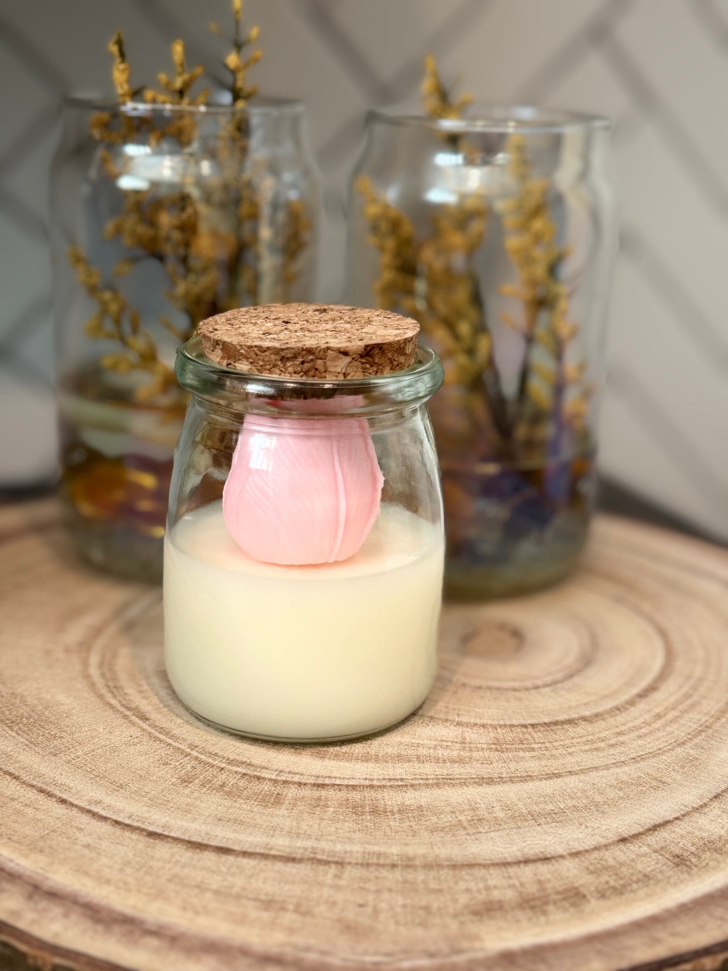 Tulip Jar Candle