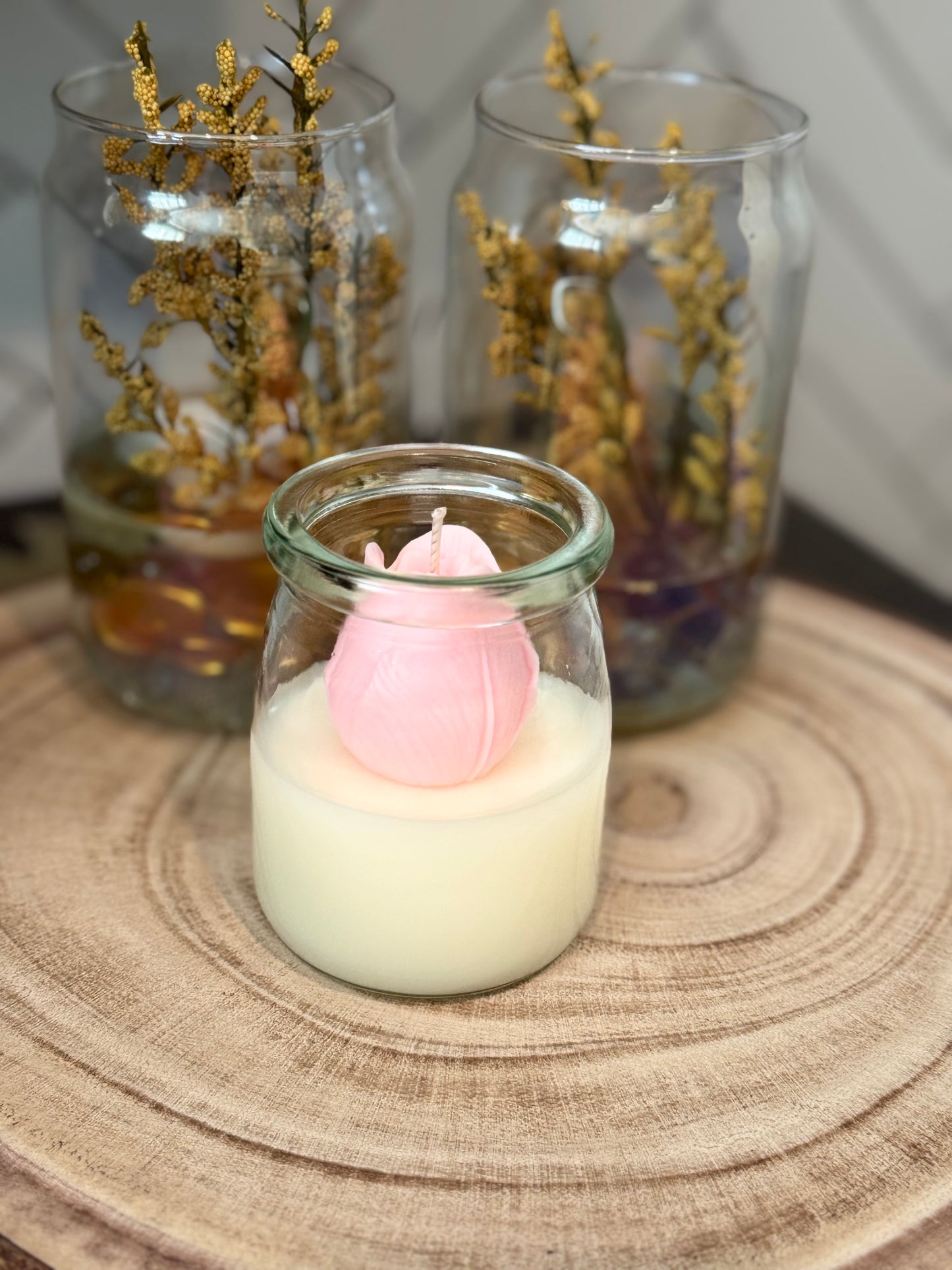 Tulip Jar Candle